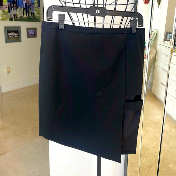 NWT MASON SIDE SLIT MINI SKIRT - Picture 1 of 8